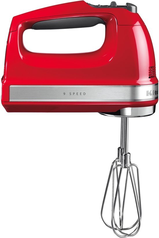 KitchenAid Artisan Handmixer 9 Snelheden Keizerrood - MR commerce