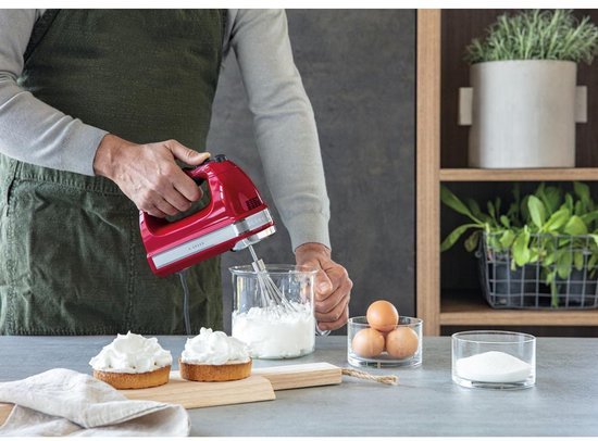 KitchenAid Artisan Handmixer 9 Snelheden Keizerrood - MR commerce