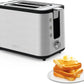 Krups Control KH442D: Luxe 2 - sleufs broodrooster met ontdooi - en opwarmfunctie - MR commerce