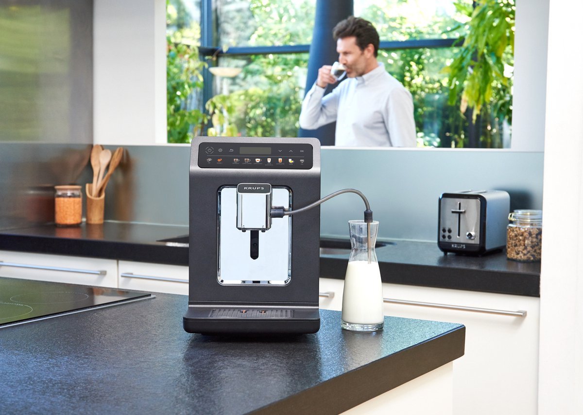 Krups Evidence One EA895N Volautomatische Espressomachine - Quattro Force Technologie - 12 Recepten - MR commerce