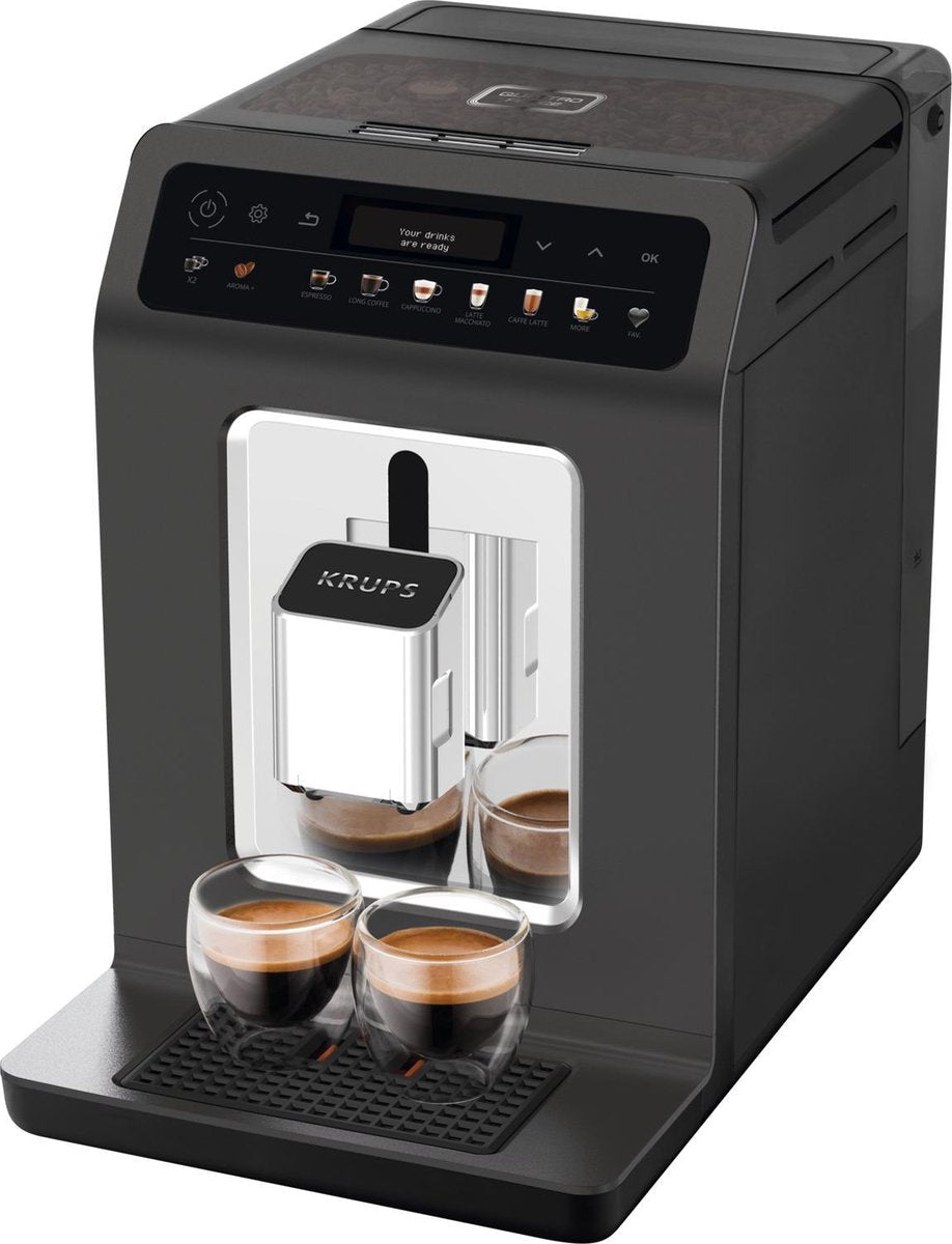 Krups Evidence One EA895N Volautomatische Espressomachine - Quattro Force Technologie - 12 Recepten - MR commerce