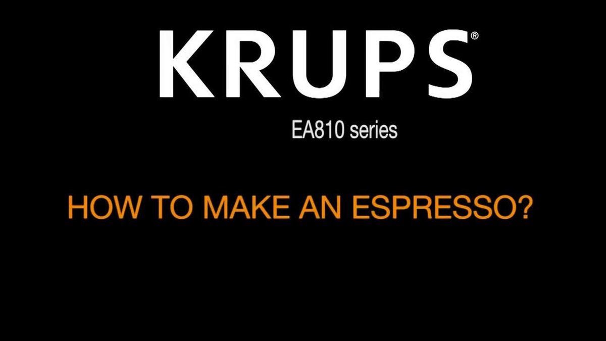 Krups Roma EA8108 Volautomatische Espressomachine - Compact, 15 Bar Druk, 1.8L Watertank - MR commerce