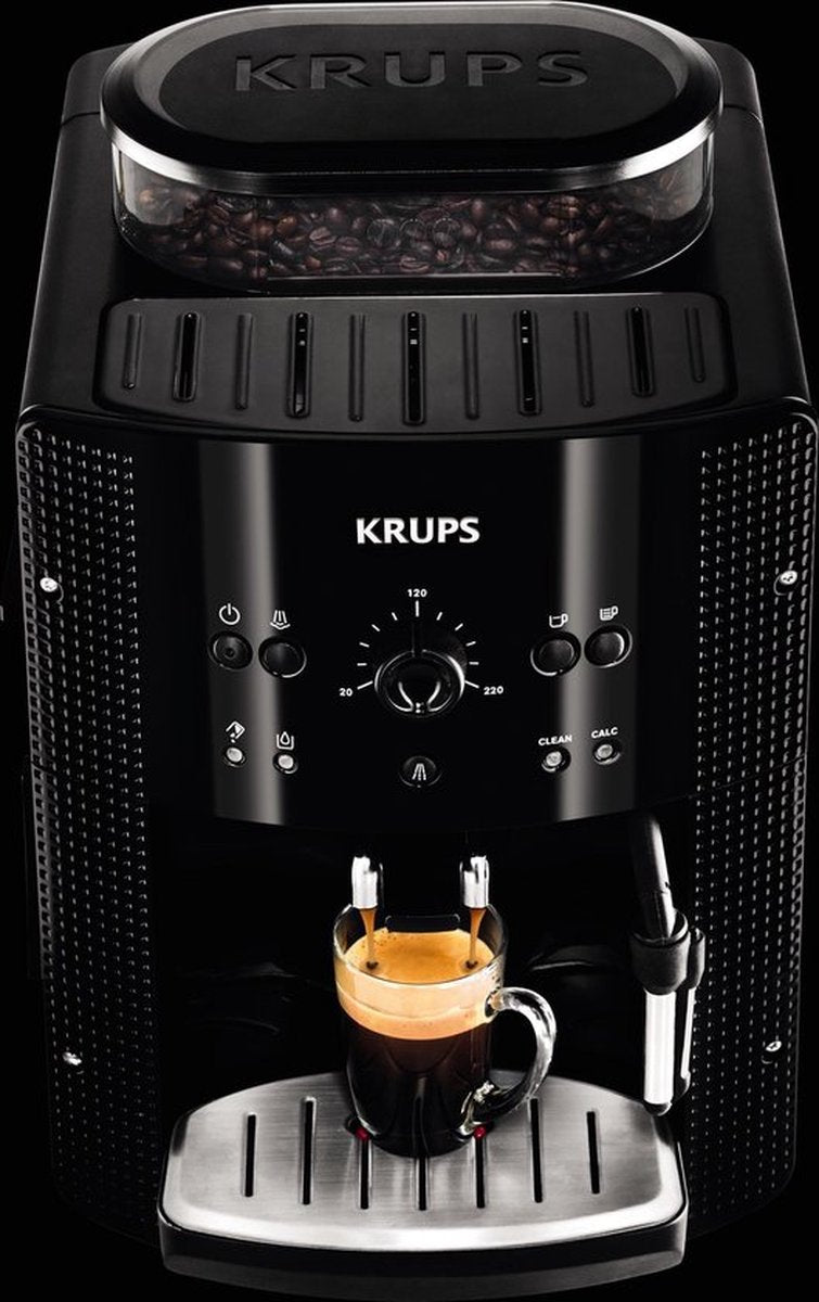 Krups Roma EA8108 Volautomatische Espressomachine - Compact, 15 Bar Druk, 1.8L Watertank - MR commerce