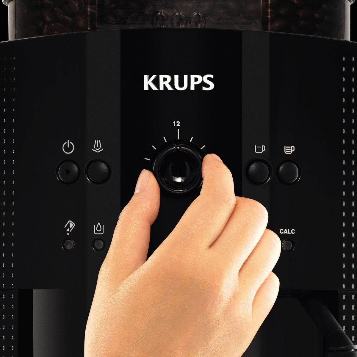 Krups Roma EA8108 Volautomatische Espressomachine - Compact, 15 Bar Druk, 1.8L Watertank - MR commerce