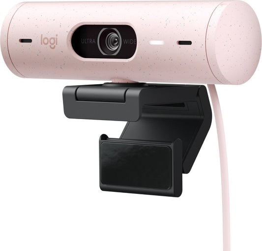 Logitech Brio 500 Full HD Webcam Roze 1080p/30fps Automatische Correctie - MR commerce