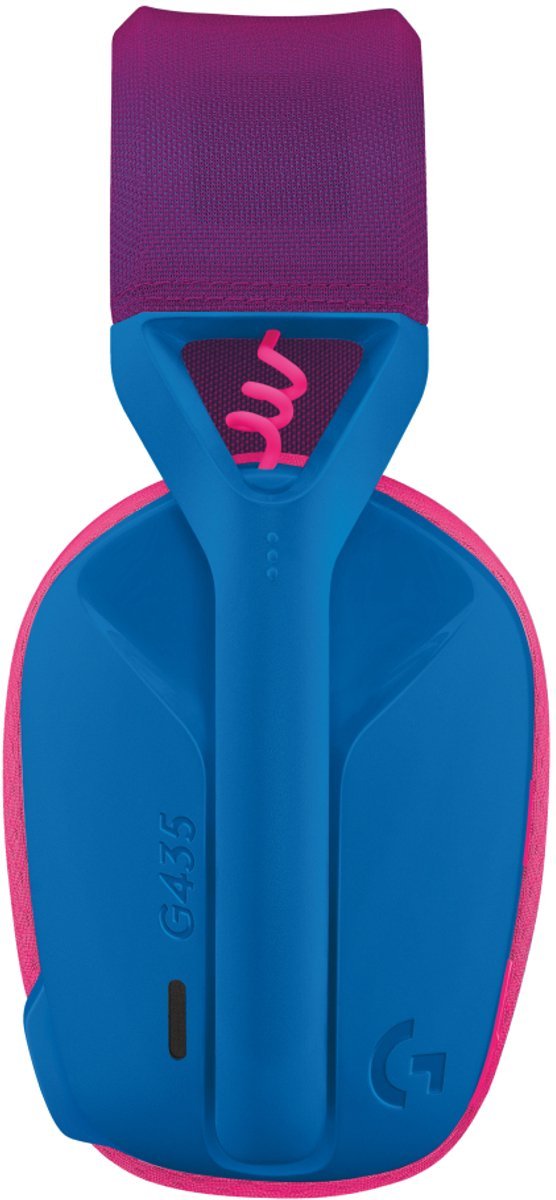 Logitech G435 LIGHTSPEED Draadloze Gaming Headset - Bluetooth, Lichtgewicht, Comfortabel, Blauw - MR commerce