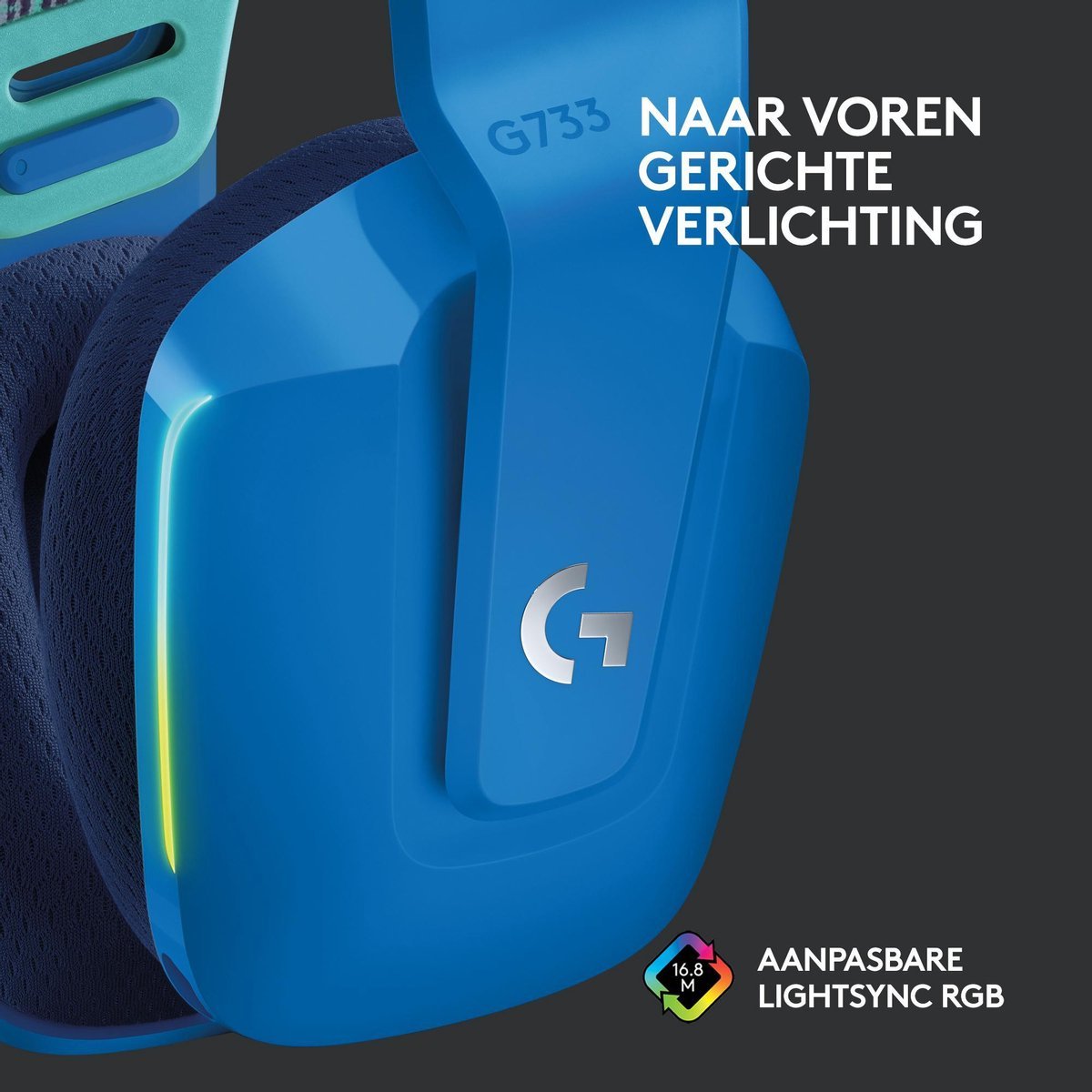 Logitech G733 LIGHTSPEED Draadloze Gaming Headset Blauw voor PS5, PS4 & PC met DTS Surround - MR commerce