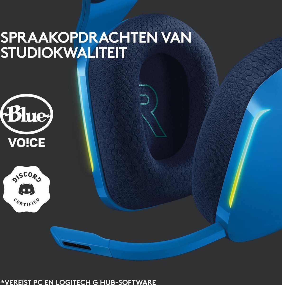 Logitech G733 LIGHTSPEED Draadloze Gaming Headset Blauw voor PS5, PS4 & PC met DTS Surround - MR commerce