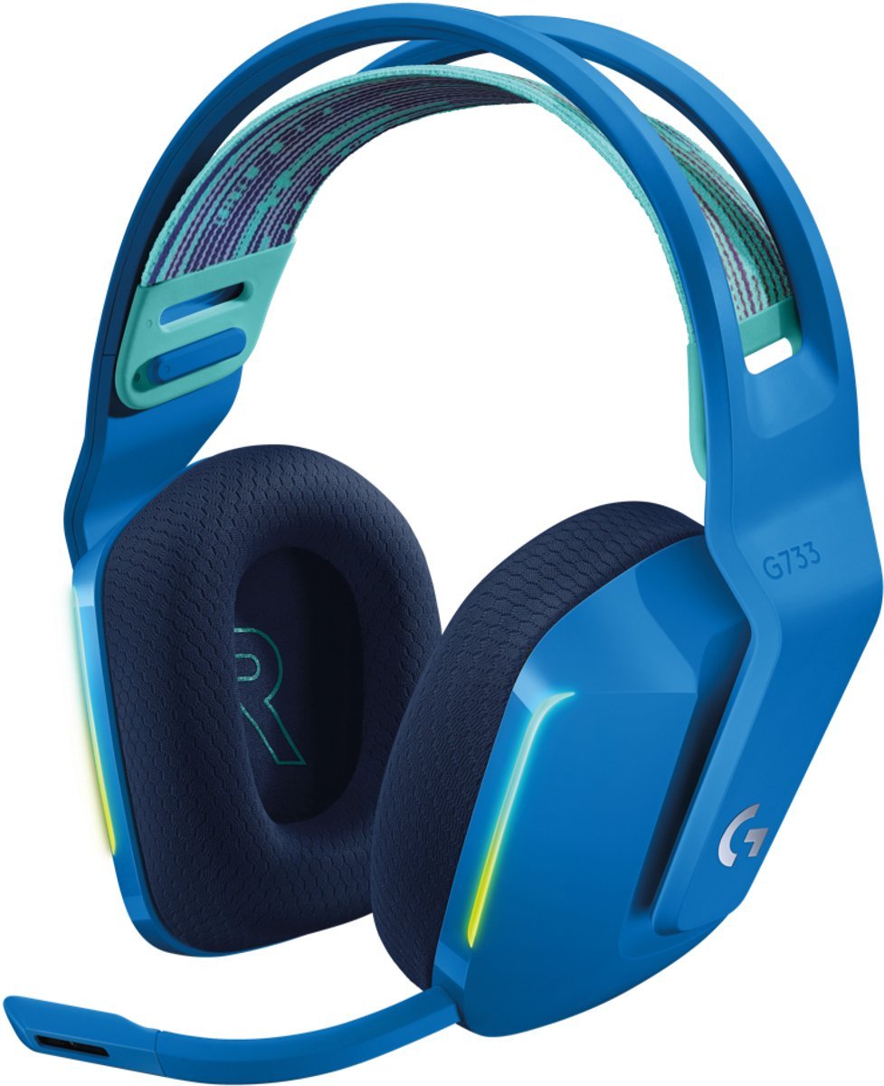 Logitech G733 LIGHTSPEED Draadloze Gaming Headset Blauw voor PS5, PS4 & PC met DTS Surround - MR commerce