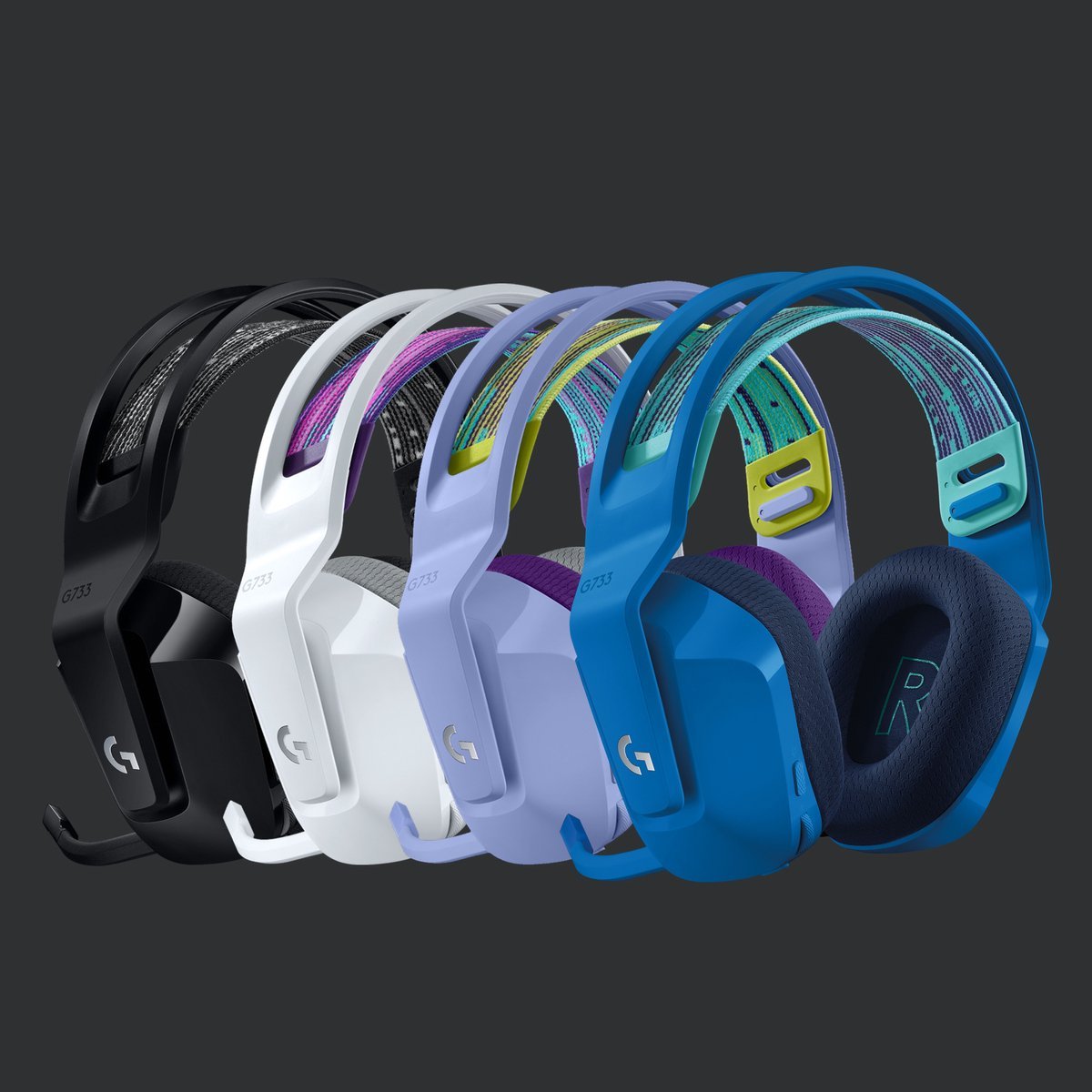 Logitech G733 LIGHTSPEED Draadloze Gaming Headset Blauw voor PS5, PS4 & PC met DTS Surround - MR commerce