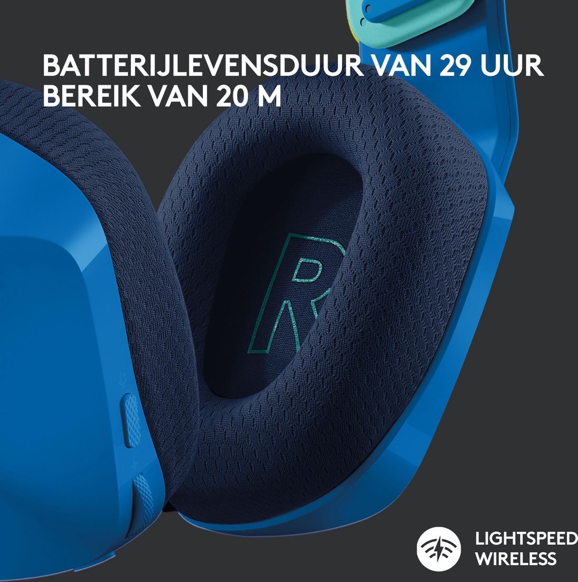 Logitech G733 LIGHTSPEED Draadloze Gaming Headset Blauw voor PS5, PS4 & PC met DTS Surround - MR commerce