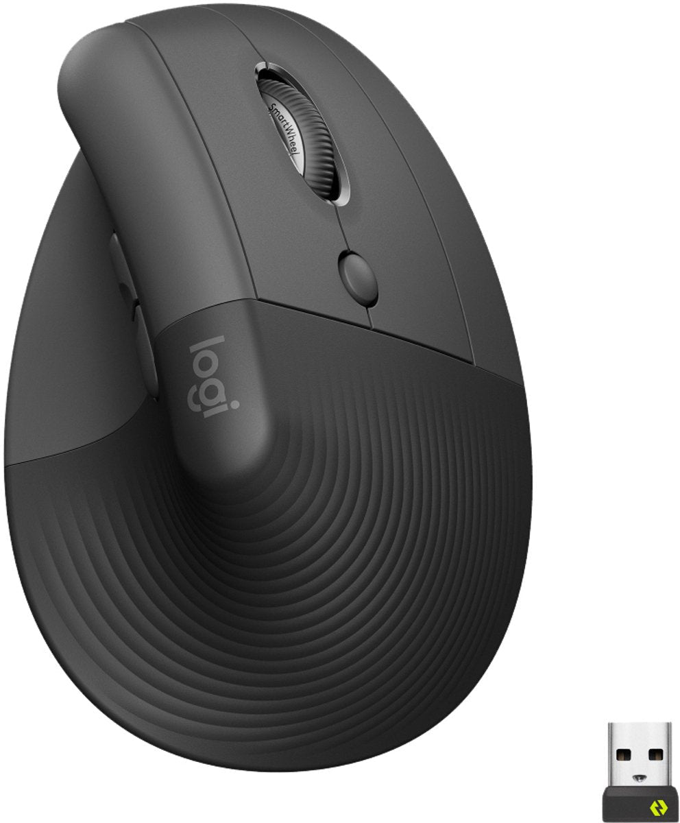 Logitech Lift Verticale Ergonomische Muis Rechtshandig Roze - MR commerce