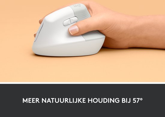 Logitech Lift Verticale Ergonomische Muis voor Linkshandigen Graphite - MR commerce