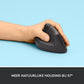 Logitech Lift Verticale Ergonomische Muis voor Linkshandigen Graphite - MR commerce