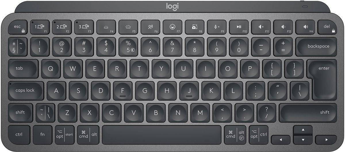 Logitech MX Keys Mini Draadloos Verlicht Toetsenbord Grafiet Duits QWERTZ - MR commerce
