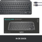 Logitech MX Keys Mini Draadloos Verlicht Toetsenbord Grafiet Duits QWERTZ - MR commerce