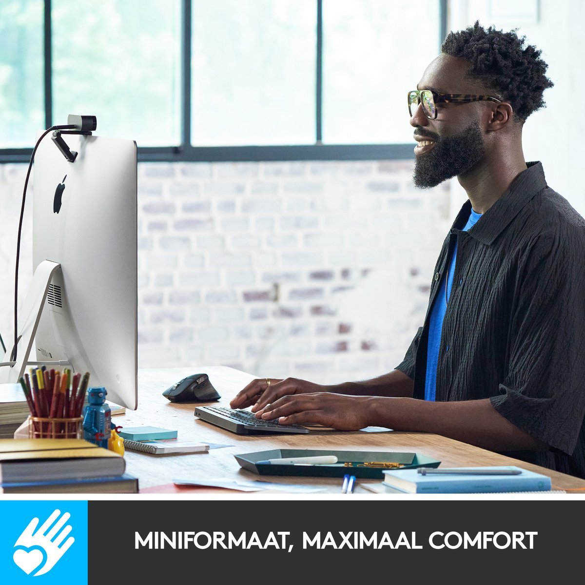 Logitech MX Keys Mini Draadloos Verlicht Toetsenbord Grafiet Duits QWERTZ - MR commerce