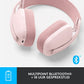Logitech Zone Vibe 100 Draadloze Bluetooth Over - Ear Headset met Ruisonderdrukking Roze - MR commerce