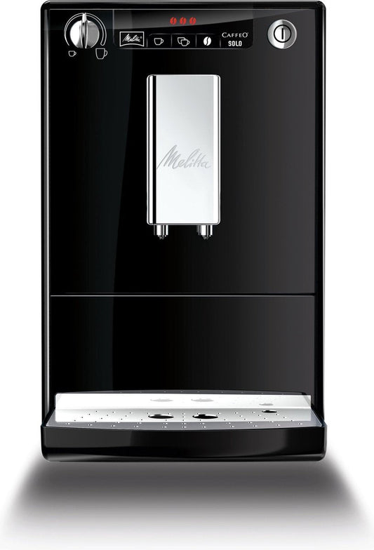 Melitta Caffeo Solo E950 - 101 Volautomatische Espressomachine - Zwart - Zilver - Krachtige Koffiebeleving - MR commerce