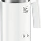 Melitta Cremio II Wit: Perfect Warm Koud Melkschuim, 0.25L Capaciteit - MR commerce