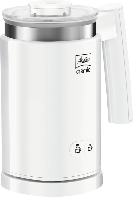 Melitta Cremio II Wit: Perfect Warm Koud Melkschuim, 0.25L Capaciteit - MR commerce