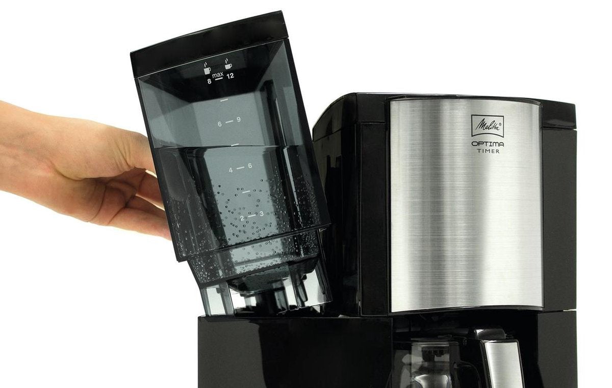 Melitta Optima Timer Filter-koffiezetapparaat met Programmeerbare Timer en Ontkalkingsprogramma - MR commerce