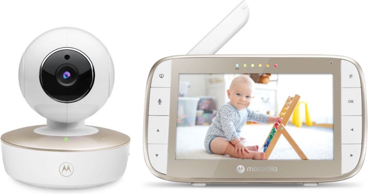Motorola Nursery VM85 Connect Babyfoon: Camera, Kleuren Display, App, Terugspreekfunctie & Nachtlampje - MR commerce