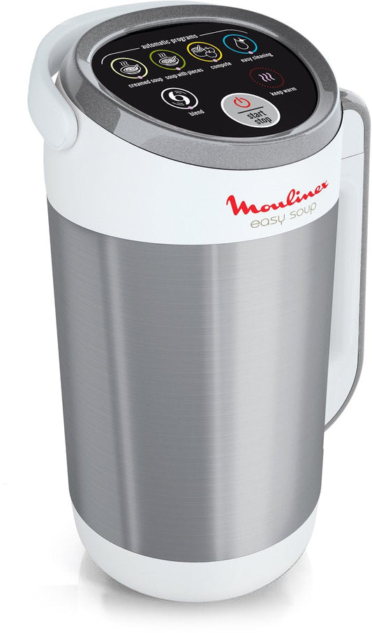 Moulinex Easy Soup LM8411 Soepmaker 1000W 1.2L RVS - 5 Automatische Programma's - MR commerce