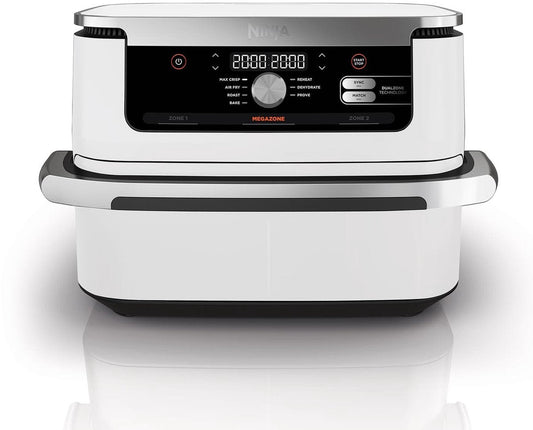 Ninja Foodi AF500EUWH Mega Airfryer XXL 10.4L Wit Dual Zone - MR commerce