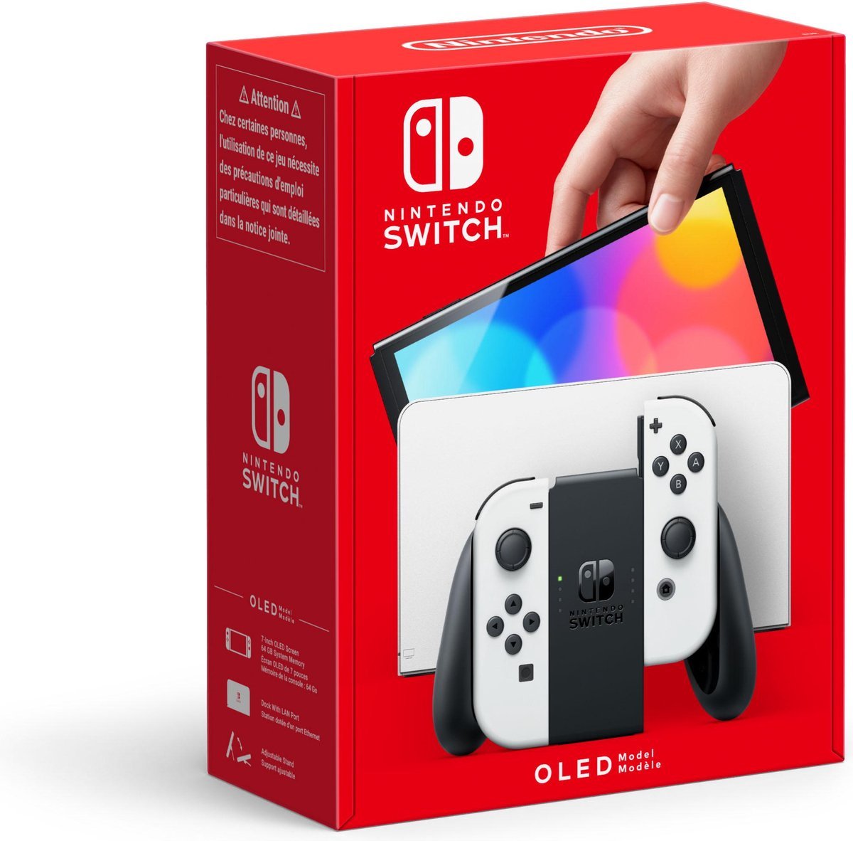 Nintendo Switch Console: Draagbaar Gaming Systeem, Neon Blauw/Rood Joy - Cons - MR commerce