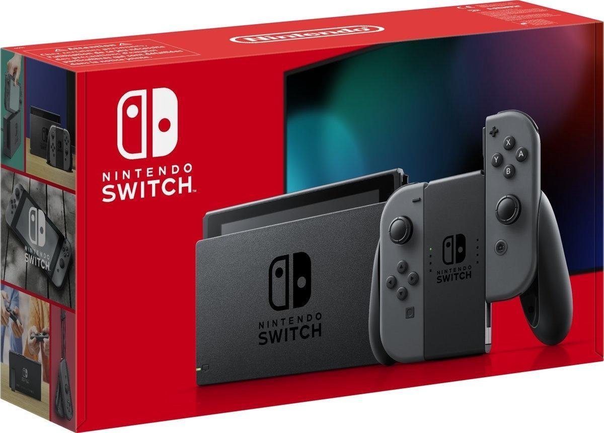 Nintendo Switch Console: Draagbaar Gaming Systeem, Neon Blauw/Rood Joy - Cons - MR commerce