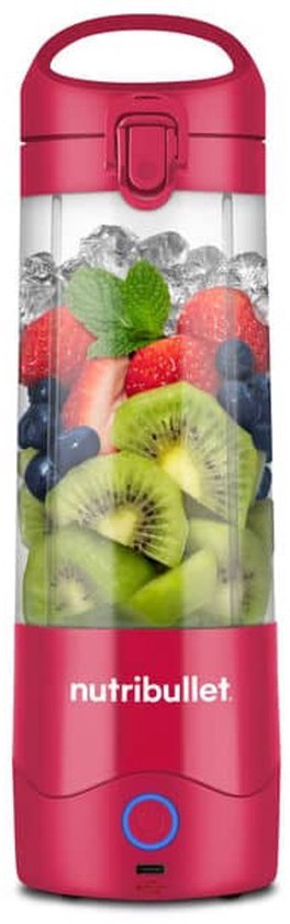 NutriBullet Draagbare Blender NBP003MA 70W 0,475L Magenta USB - Oplaadbaar - MR commerce