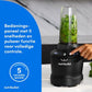 Nutribullet Smart Sense Combo Blender 1500W voor Warme Koude Bereidingen - MR commerce