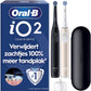 Oral-B iO2 Elektrische Tandenborstel Set 2 Stuks Zwart Roze - MR commerce