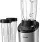 Philips 7000 Series High - Speed Blender HR3760/10 1500W Glazen Kan - MR commerce