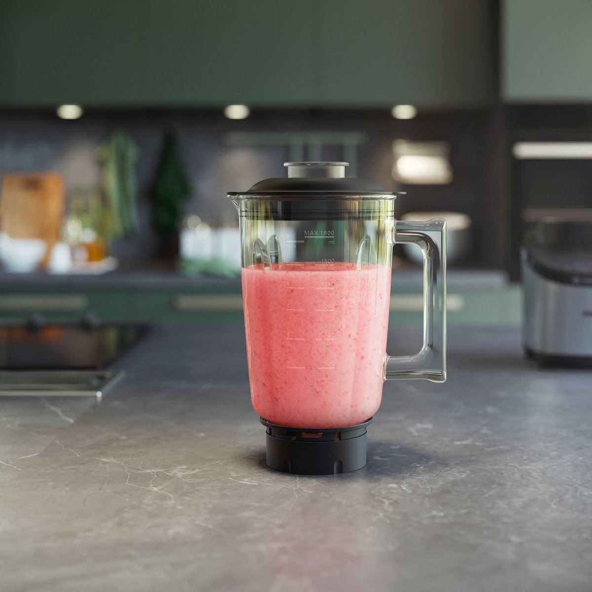 Philips 7000 Series High - Speed Blender HR3760/10 1500W Glazen Kan - MR commerce