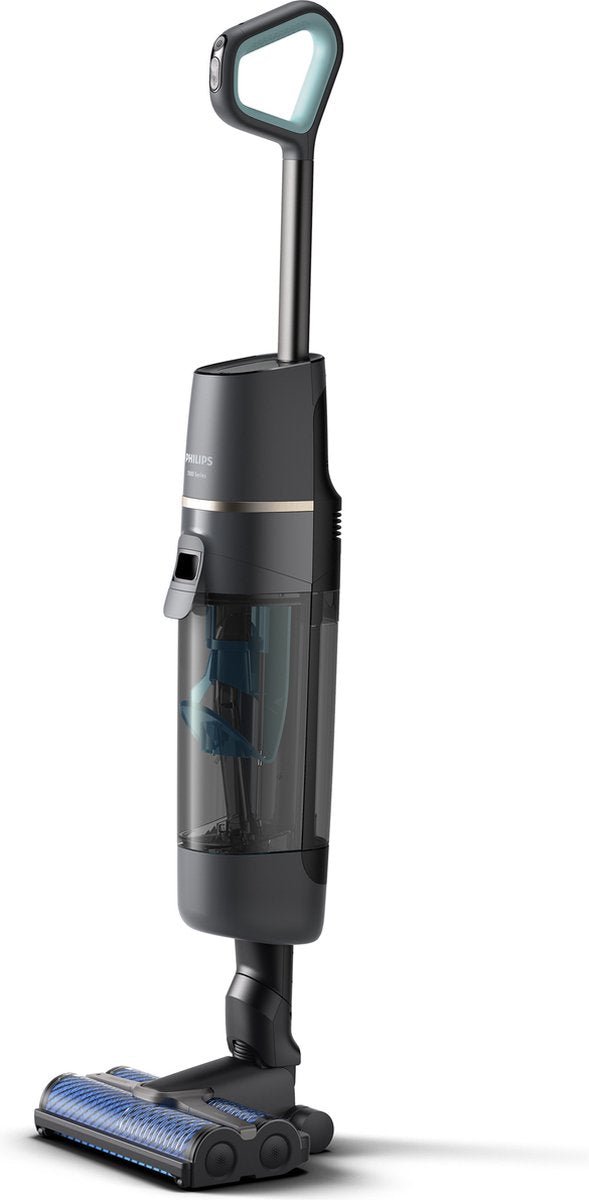 Philips AquaTrio 7000 XW7110/01 Draadloze Steelstofzuiger met Dweilfunctie Grijs - MR commerce