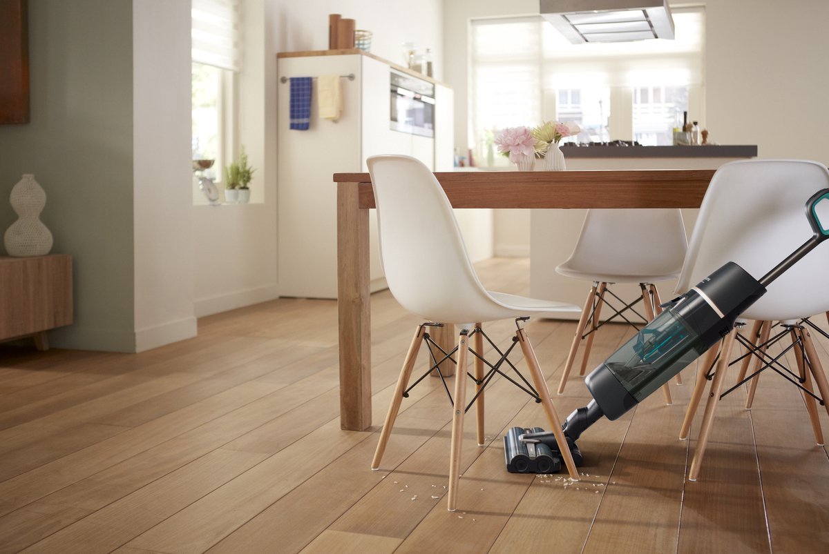 Philips AquaTrio 7000 XW7110/01 Draadloze Steelstofzuiger met Dweilfunctie Grijs - MR commerce