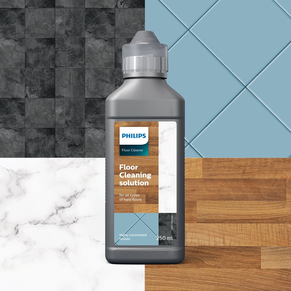 Philips AquaTrio 7000 XW7110/01 Draadloze Steelstofzuiger met Dweilfunctie Grijs - MR commerce
