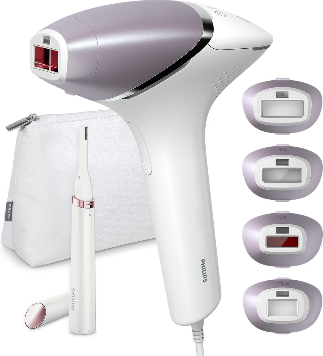 Philips Lumea Prestige 8000 IPL Ontharing BRI949/00: Effectieve Haarvermindering met 4 Opzetstukken - MR commerce