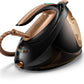 Philips PerfectCare Elite Plus GC9682/80 Stoomgenerator met OptimalTEMP Technologie, 1.8L Watertank, Zwart/Goud - MR commerce