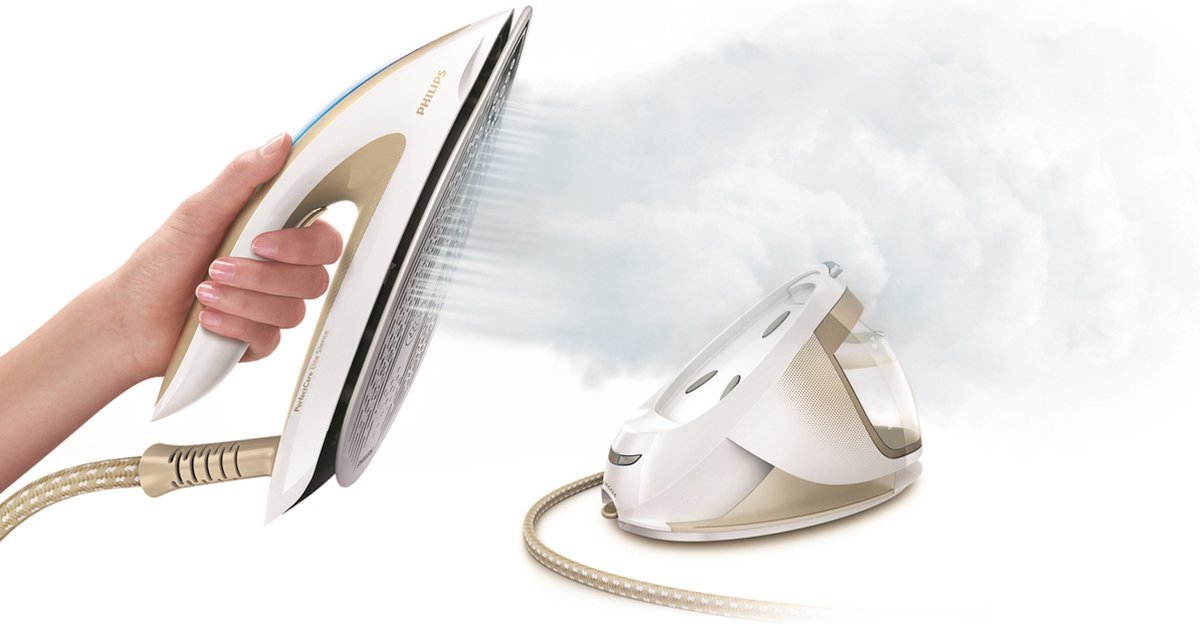 Philips PerfectCare Elite Stoomgenerator GC9642/60 - Stil, Krachtig, Lichtgewicht Strijkijzer - MR commerce