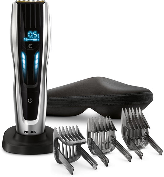 Philips Series 9000 HC9450/20 Tondeuse Zelfslijpende Titaniummesjes Digitale Swipe Interface - MR commerce