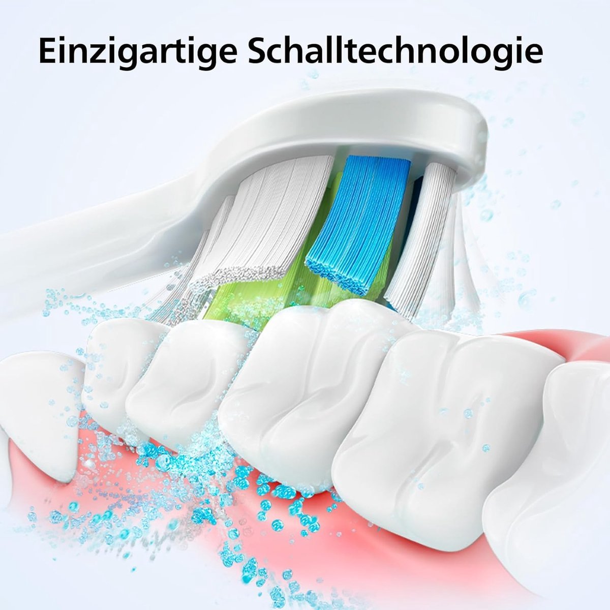 Philips Sonicare 4100 HX3683/33 Elektrische Tandenborstel Wit met Reisetui en Druksensor - MR commerce