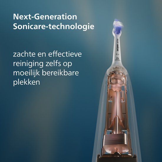 Philips Sonicare 6100 Series Elektrische Tandenborstel Gevoelige Tanden Lichtblauw - MR commerce