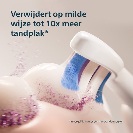 Philips Sonicare 6100 Series Elektrische Tandenborstel Gevoelige Tanden Lichtblauw - MR commerce