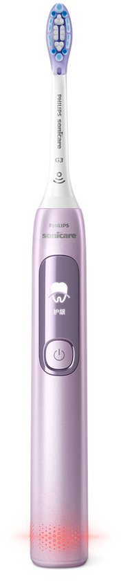 Philips Sonicare Advanced Clean Elektrische Tandenborstel Slim Kleurendisplay Lila - MR commerce