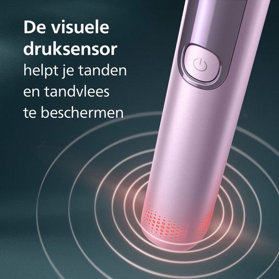 Philips Sonicare Advanced Clean Elektrische Tandenborstel Slim Kleurendisplay Lila - MR commerce