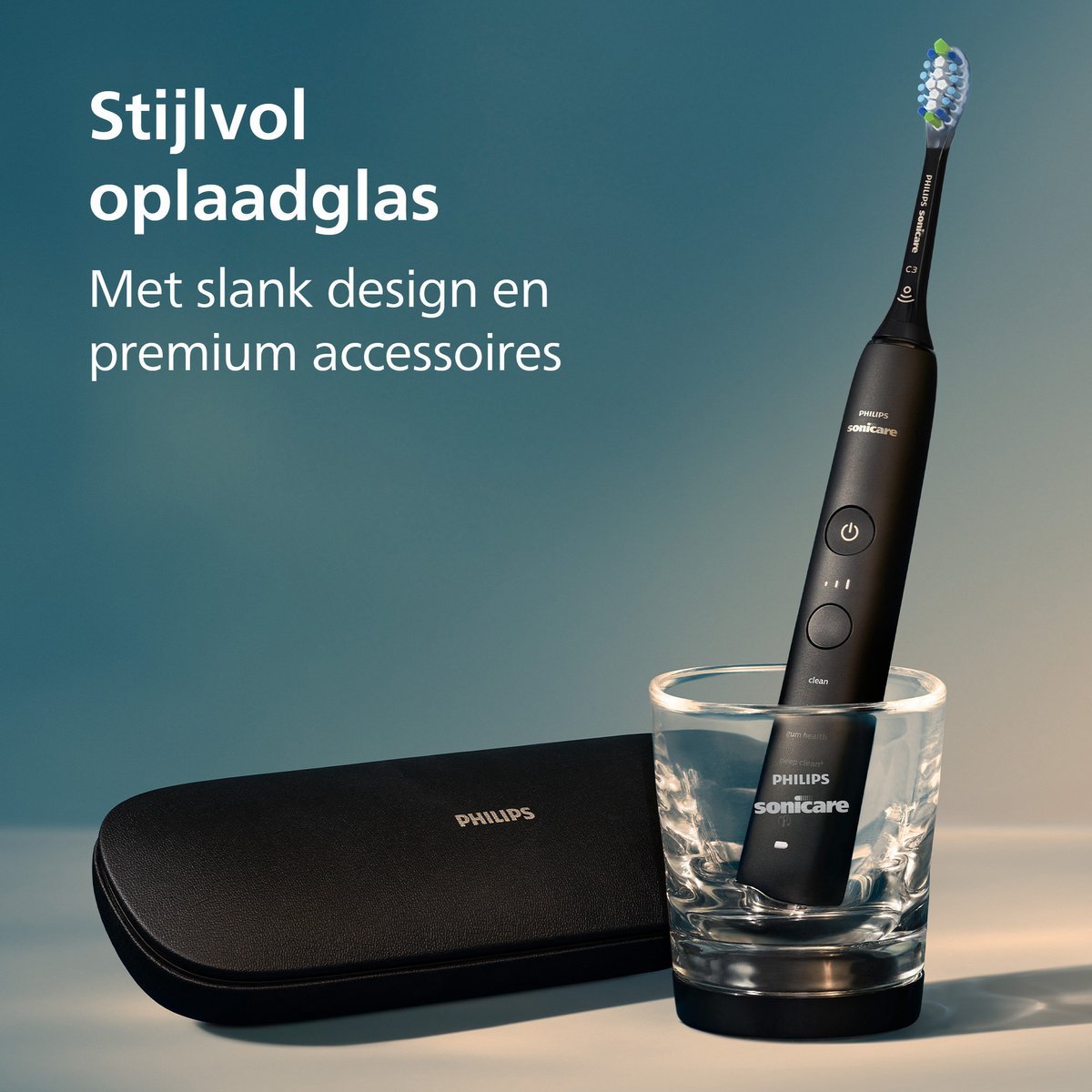 Philips Sonicare DiamondClean 9000 Elektrische Tandenborstel Zwart HX9911/09 - MR commerce