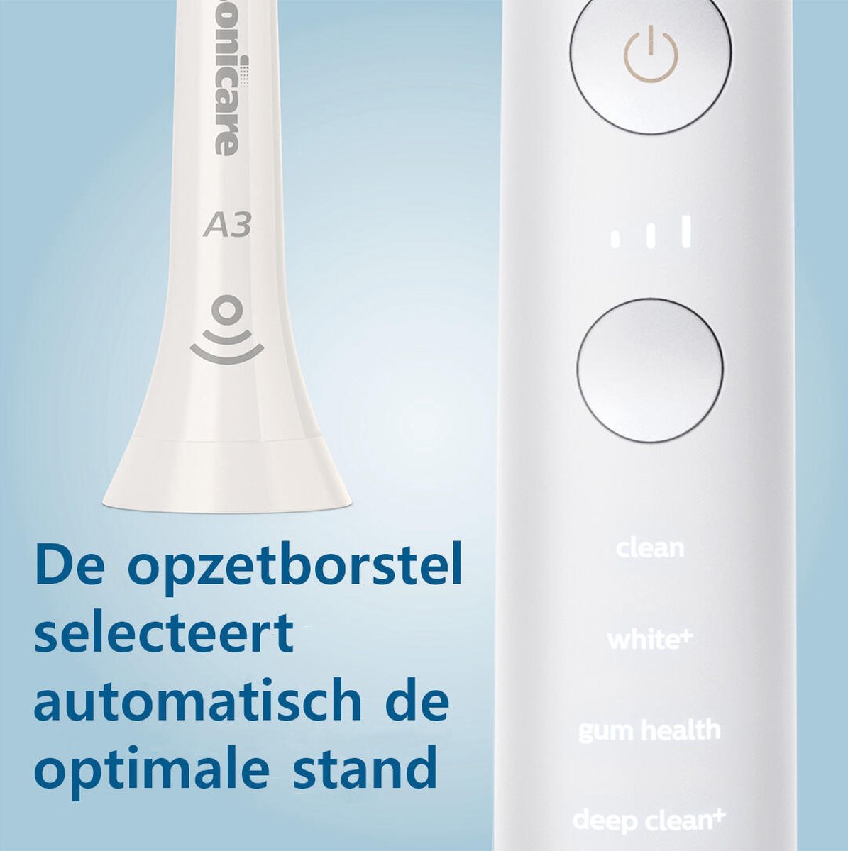 Philips Sonicare DiamondClean 9000 HX3886/41 Elektrische Tandenborstel met Waterflosser Wit - MR commerce